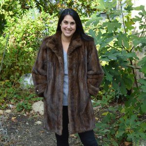 moose fur coat